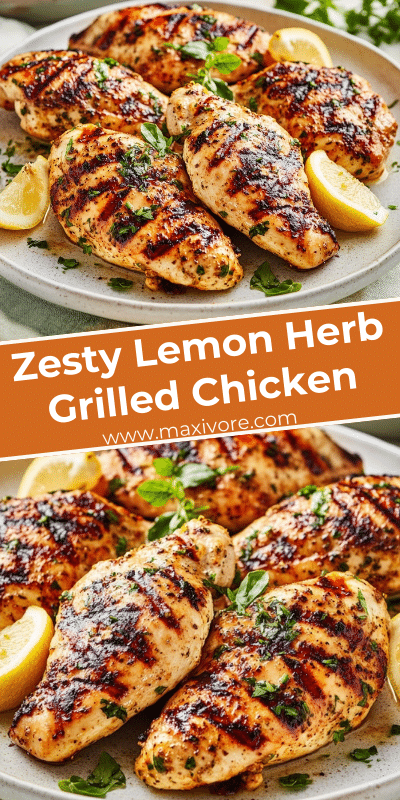 Zesty Lemon Herb Grilled Chicken