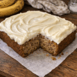 How to make Banana Bread Cake with Cream Cheese Frosting a Delicious Treat — key cooking step