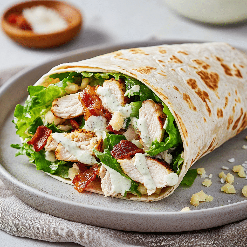 Chicken Ceasar Wrap — restaurant-quality recipe photo