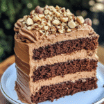 How to make Chocolate Hazelnut Dream Cake — key cooking step