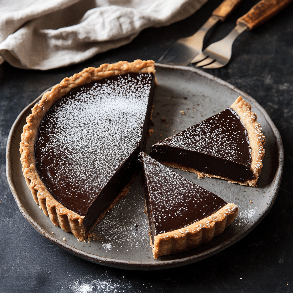 Chocolate Velvet Dream Tart — restaurant-quality recipe photo