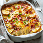Creamy Cheddar Bacon Potato Bake — restaurant-quality recipe photo