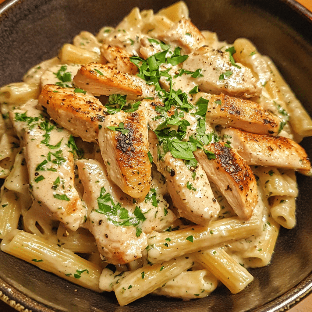 Creamy Garlic Herb Chicken Pasta — restaurant-quality recipe photo