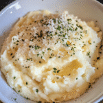 How to make Creamy Garlic Parmesan Mashed Cauliflower — key cooking step