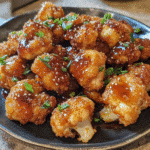 How to make Crunchy Sweet Chili Cauliflower Bites — key cooking step
