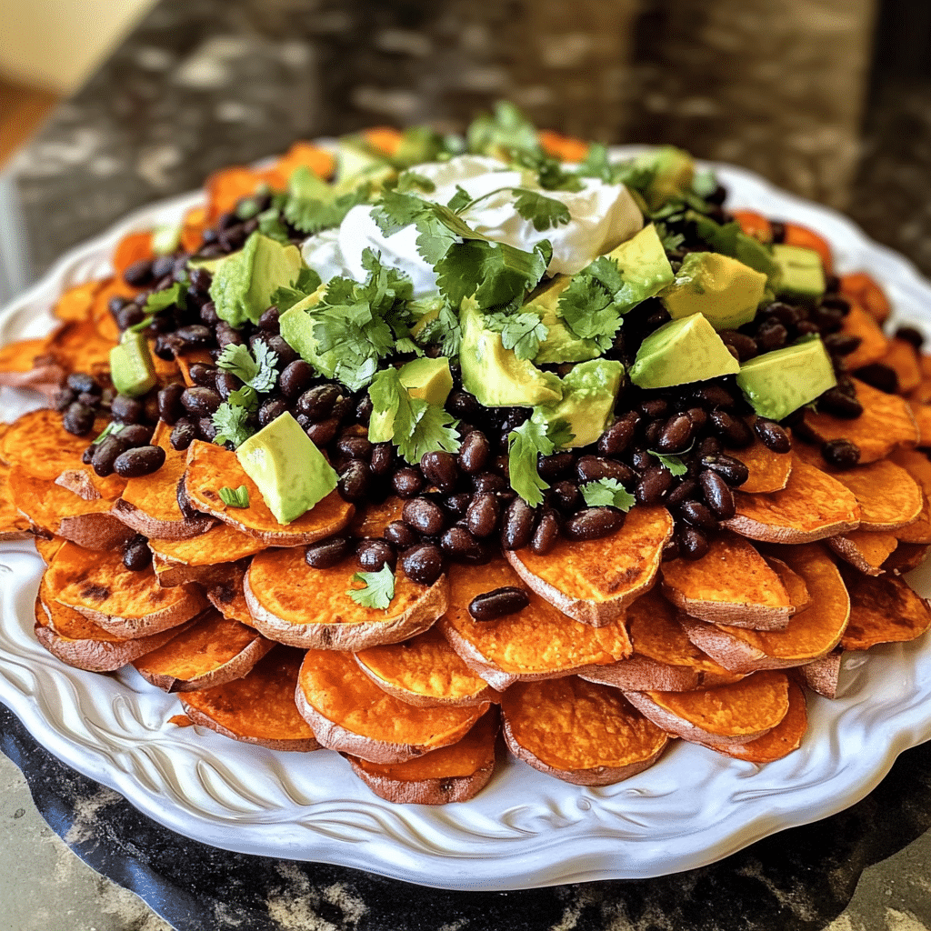 Crunchy Sweet Potato Nachos — restaurant-quality recipe photo