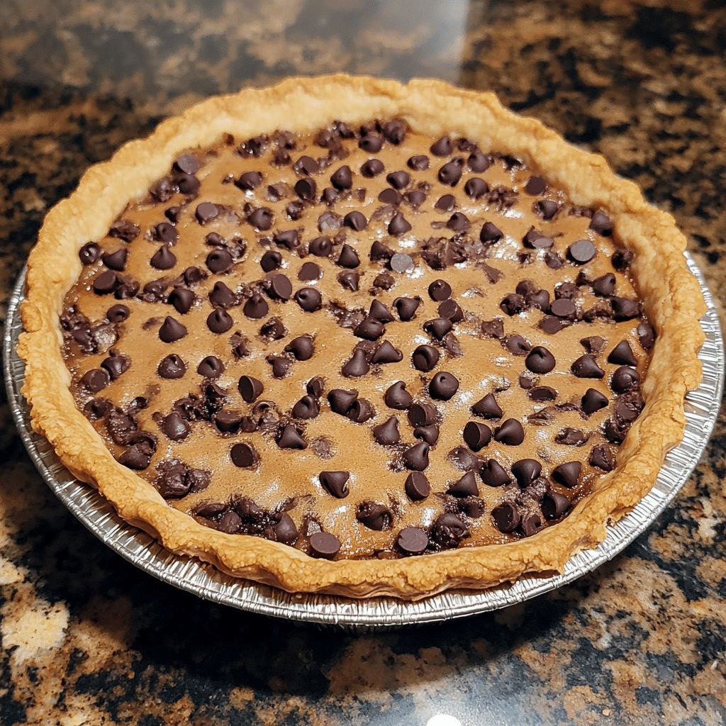 Decadent Chocolate Chip Cookie Pie — restaurant-quality recipe photo