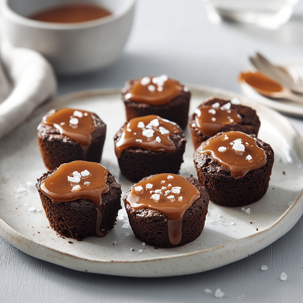 Decadent Salted Caramel Brownie Bites — restaurant-quality recipe photo