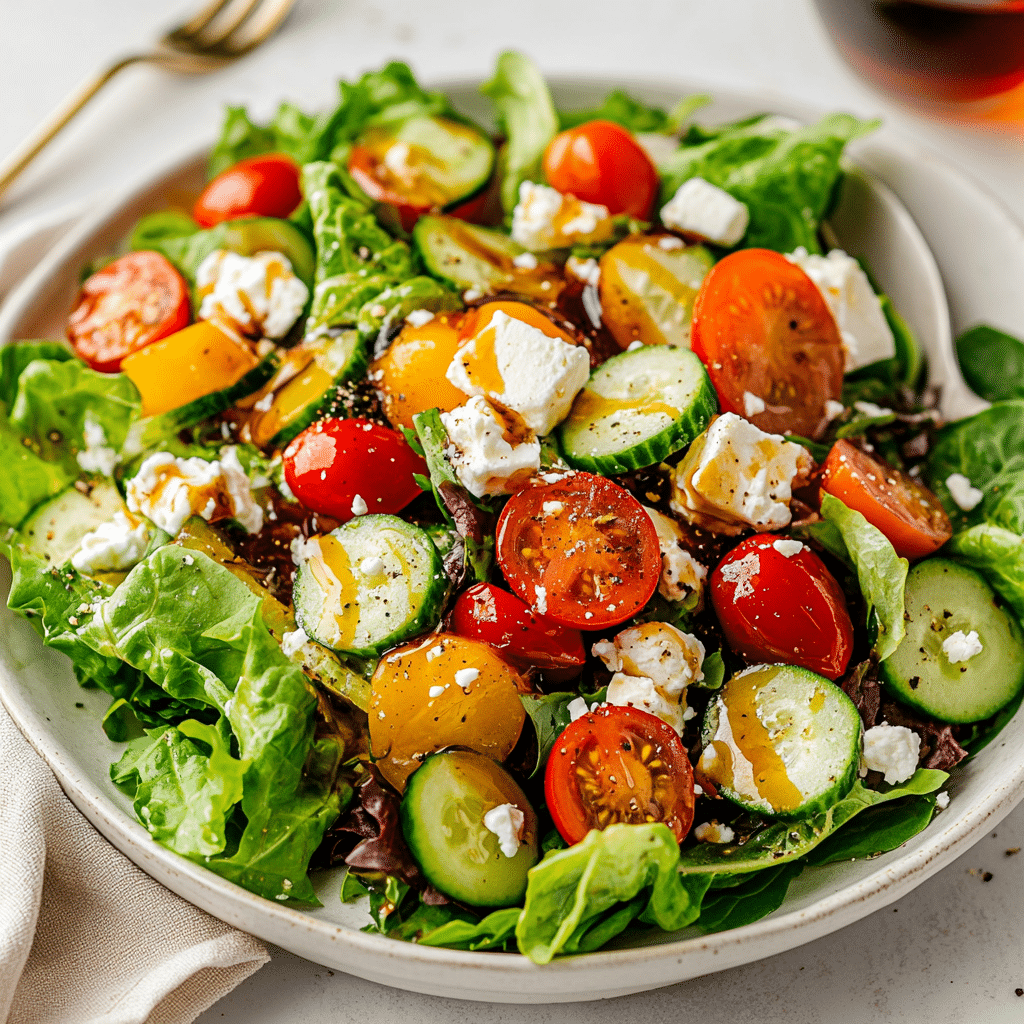 Fresh Salad Recipes with Maple-bourbon Dressing — restaurant-quality recipe photo