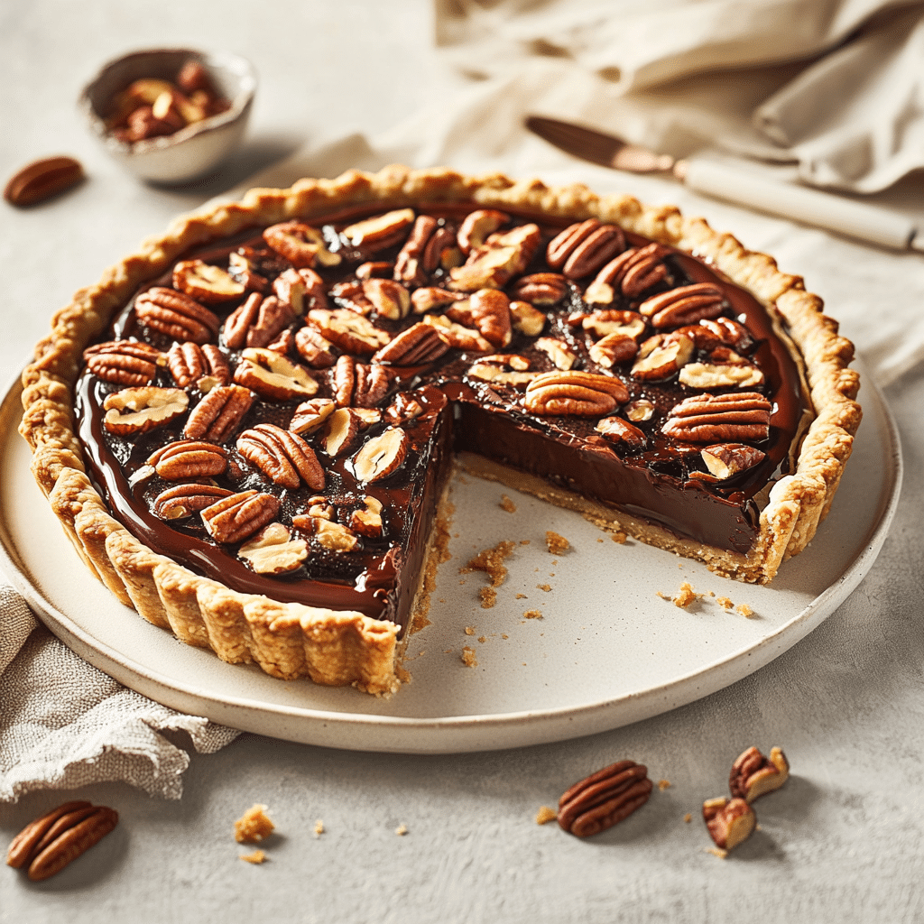Heavenly Chocolate Pecan Tart — restaurant-quality recipe photo