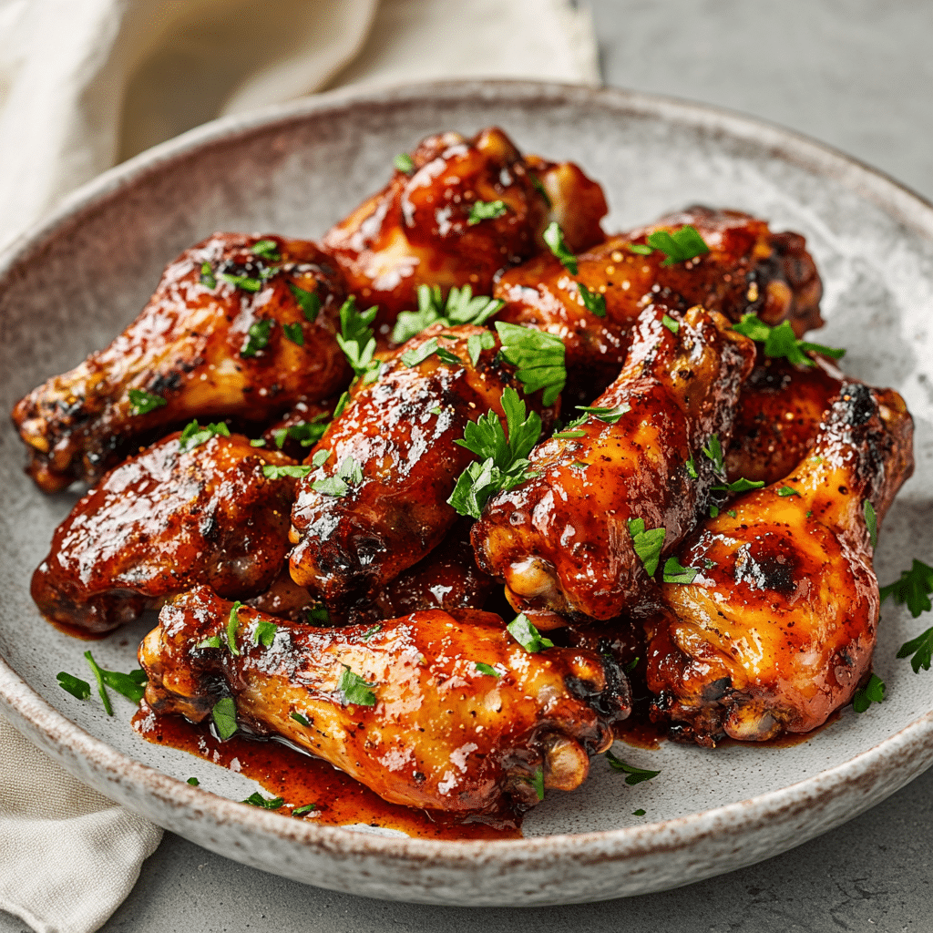 Inferno BBQ Chicken Wings — restaurant-quality recipe photo