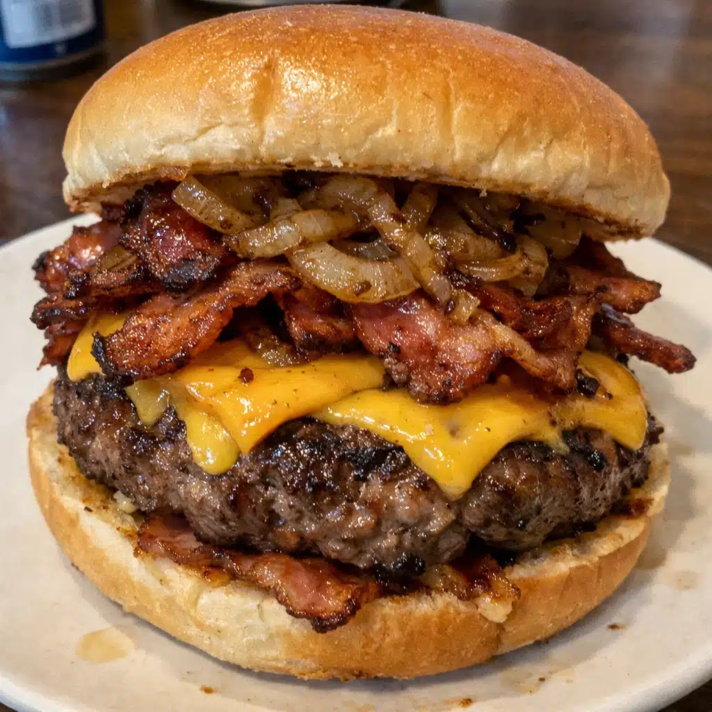 Majestic Bacon Cheeseburger Delight 3 Majestic Bacon Cheeseburger Delight — restaurant-quality recipe photo