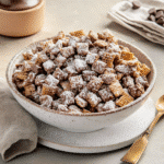 How to make Muddy Buddies Recipe — key cooking step