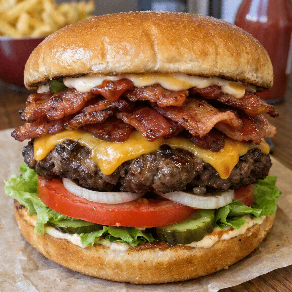 Royal Bacon Cheeseburger Royale — restaurant-quality recipe photo