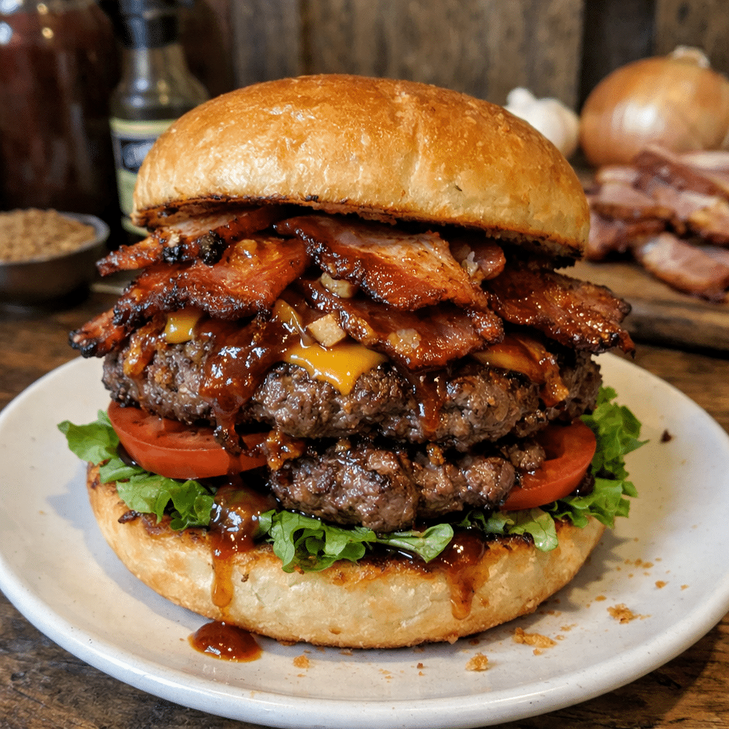 Smokehouse Bacon Bliss Burger — restaurant-quality recipe photo