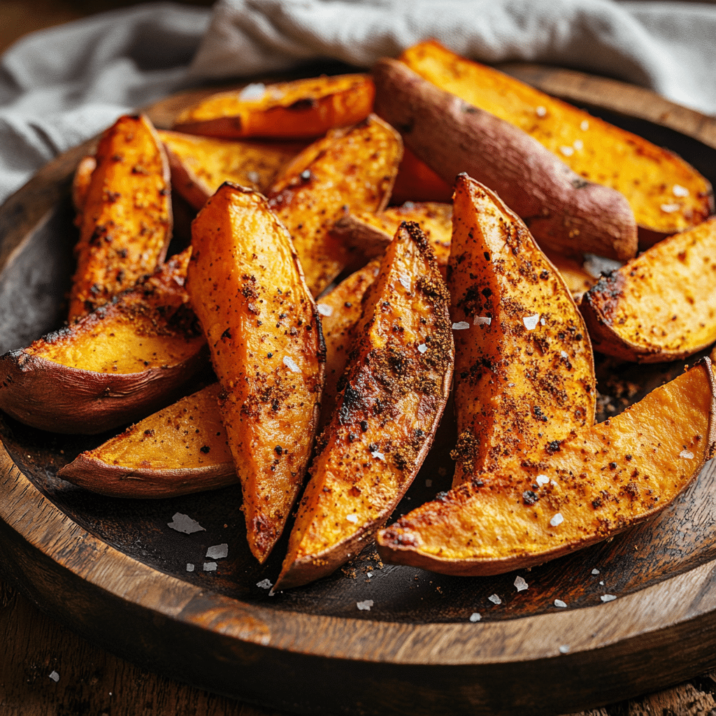 Smoky Chipotle Sweet Potato Wedges — restaurant-quality recipe photo