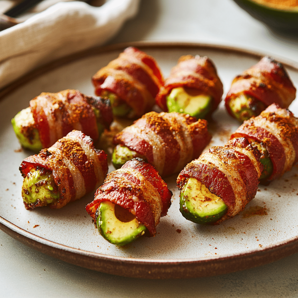 Spicy Bacon-wrapped Avocado Bites — restaurant-quality recipe photo