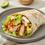 How to make Spicy Chipotle Chicken Wrap — key cooking step