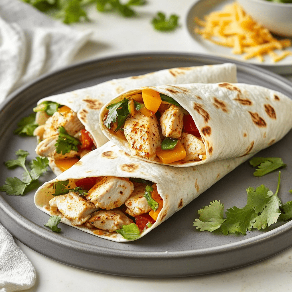 Spicy Herb-infused Chicken Wraps — restaurant-quality recipe photo