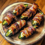 How to make Sweet and Spicy Bacon-wrapped Jalapeños — key cooking step