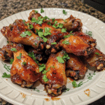 How to make Sweet Heat Honey Chipotle Wings — key cooking step