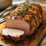 How to make Tender and Juicy Pork Loin Roast — key cooking step