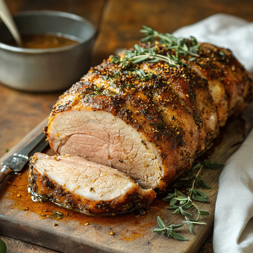 Tender and Juicy Pork Loin Roast — restaurant-quality recipe photo