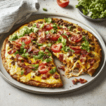 How to make Ultimate Bacon Cheeseburger Pizza — key cooking step