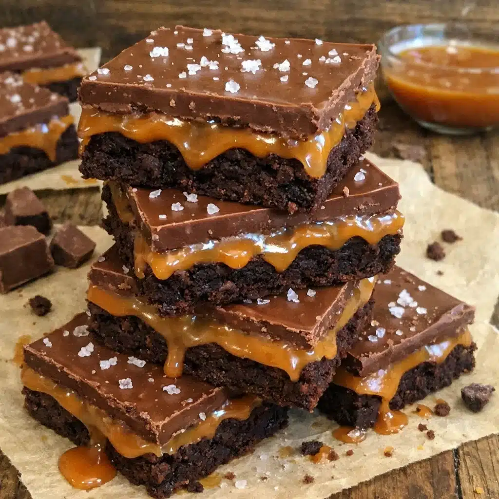 Velvet Chocolate Caramel Delight Bars — restaurant-quality recipe photo