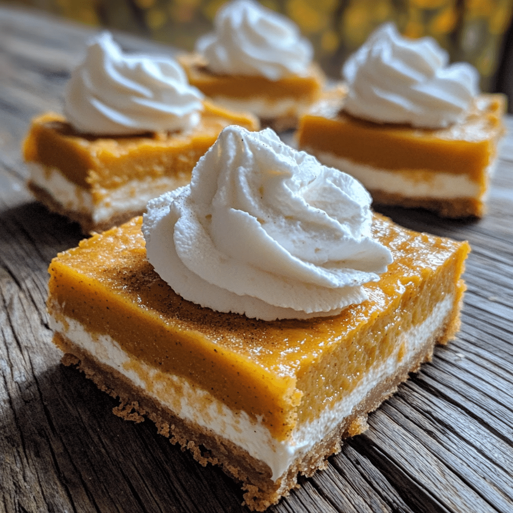 Velvet Pumpkin Spice Delight Bars — restaurant-quality recipe photo