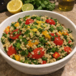 How to make Zesty Herb-infused Quinoa Medley — key cooking step