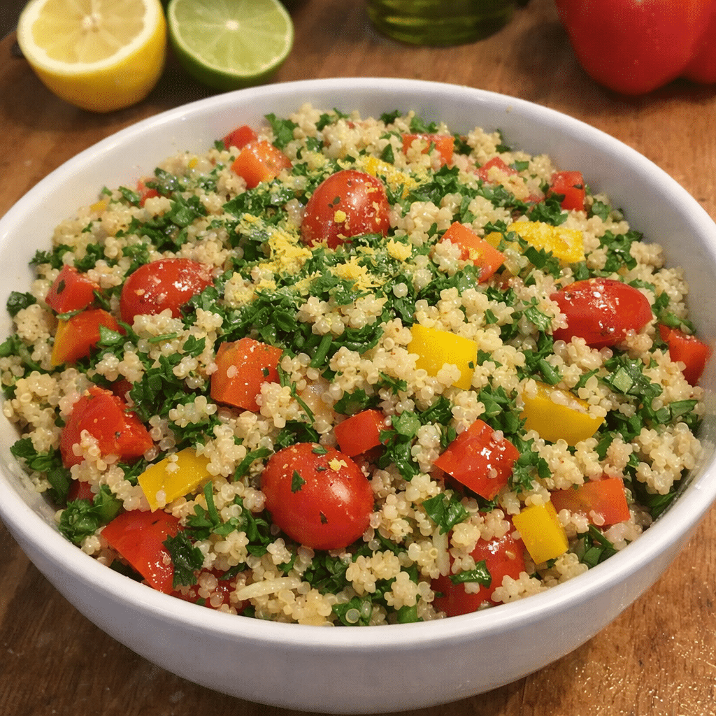 Zesty Herb-infused Quinoa Medley — restaurant-quality recipe photo