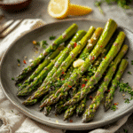 How to make Zesty Lemon Garlic Roasted Asparagus — key cooking step