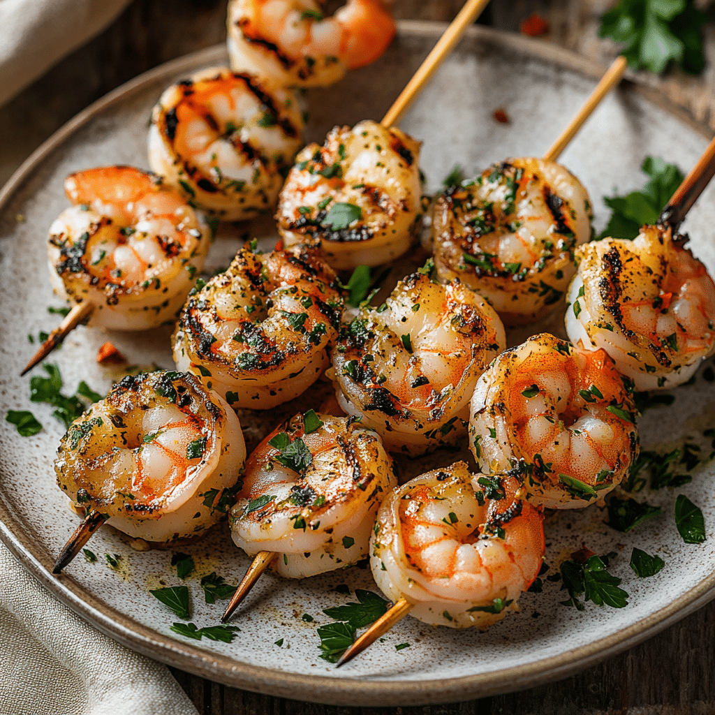 Zesty Lemon Herb Grilled Shrimp Skewers — restaurant-quality recipe photo
