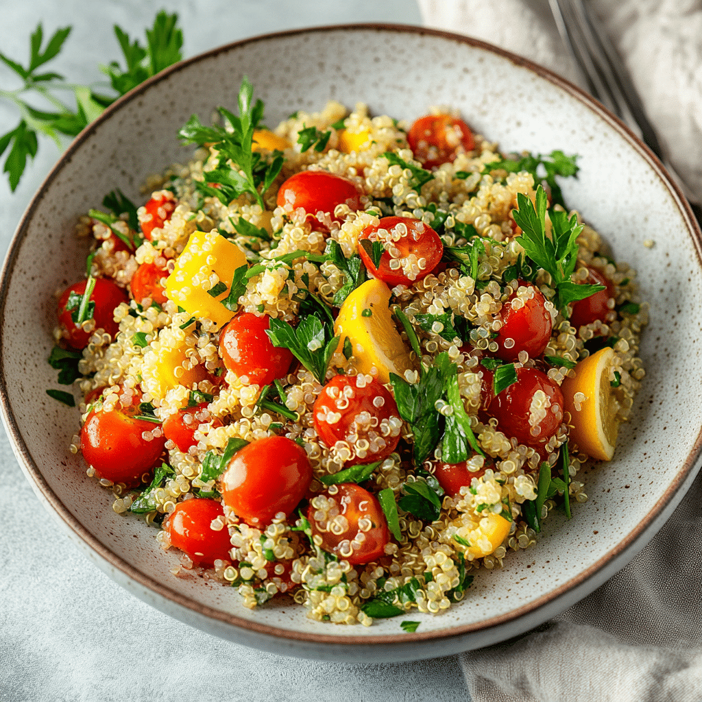 Zesty Lemon Herb Quinoa Salad — restaurant-quality recipe photo