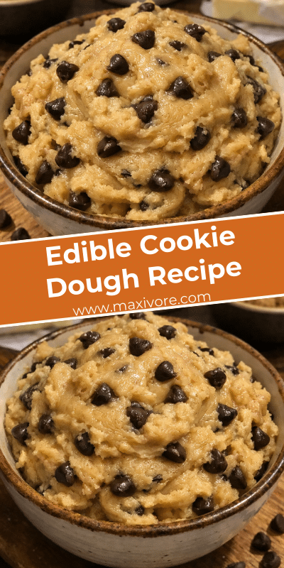 Edible Cookie Dough Recipe