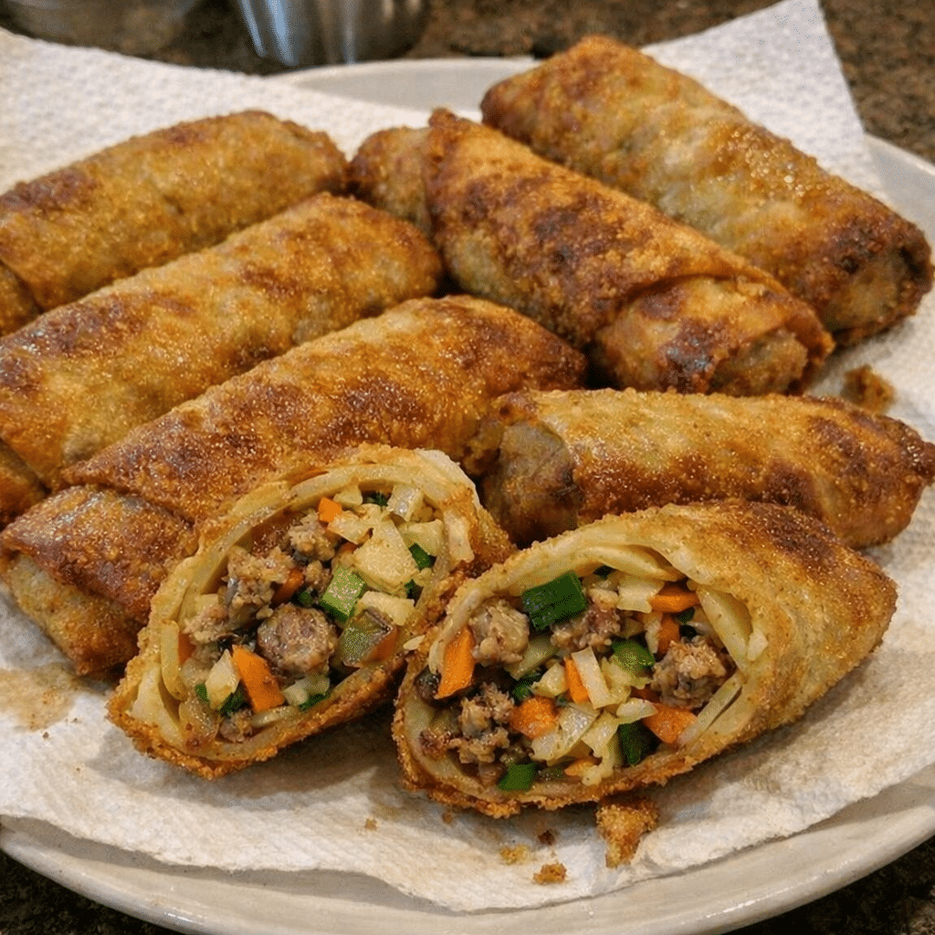 Air Fryer Egg Rolls — restaurant-quality recipe photo