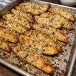 How to make Crispy Parmesan Herb Potato Wedges — key cooking step