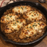 How to make French Onion Chicken — key cooking step