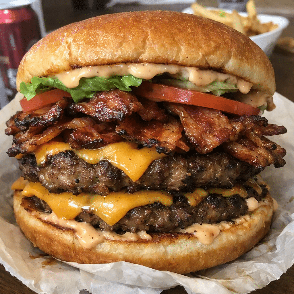 Royal Bacon Burger Delight — restaurant-quality recipe photo